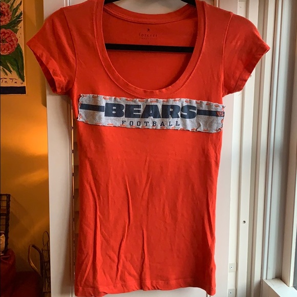 Chicago Bears - T-Shirt - Small - Orange - Picture 1 of 3